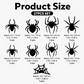 🥳2026 HOT SALE🥳💞50K+ SOLD! 🕷️🎃 50% OFF! Halloween 3D Spider LED Flashing Light Wall Stickers – Lifelike spiders with flexible legs & glowing green LEDs. Transforms any room into a creepy haunted house! 👻💡