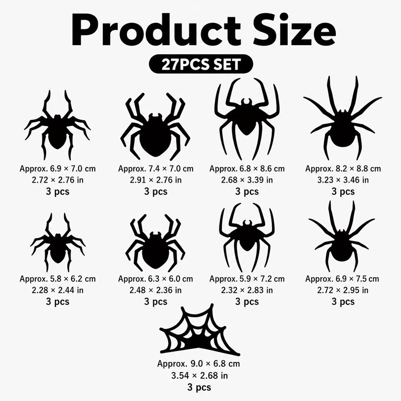 🥳2026 HOT SALE🥳💞50K+ SOLD! 🕷️🎃 50% OFF! Halloween 3D Spider LED Flashing Light Wall Stickers – Lifelike spiders with flexible legs & glowing green LEDs. Transforms any room into a creepy haunted house! 👻💡