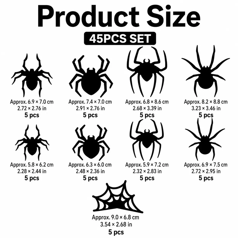 🥳2026 HOT SALE🥳💞50K+ SOLD! 🕷️🎃 50% OFF! Halloween 3D Spider LED Flashing Light Wall Stickers – Lifelike spiders with flexible legs & glowing green LEDs. Transforms any room into a creepy haunted house! 👻💡