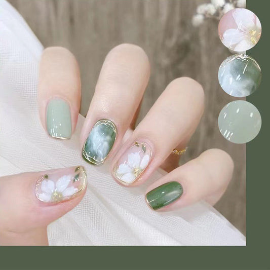 🥳2026 HOT SALE🥳💞50K+ SOLD! 💅✨ 50% OFF! Shiny Wearable Manicure Patches – No dry time, no heat, just peel & stick. Waterproof for up to 2 weeks – salon nails in minutes! 🌸💎