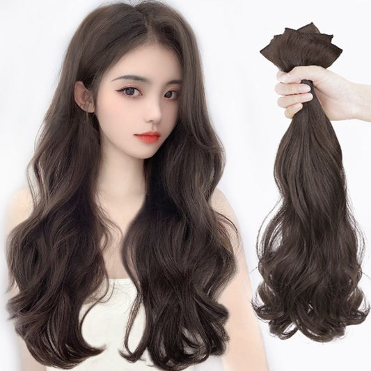🥳2026 HOT SALE🥳💞50K+ SOLD! 💇‍♀️✨ 50% OFF! Supernatural Fluffy Hair Piece – 3pcs set, instant volume & fullness. Natural matte finish blends seamlessly – makes your face look smaller and more delicate! 🌸💫