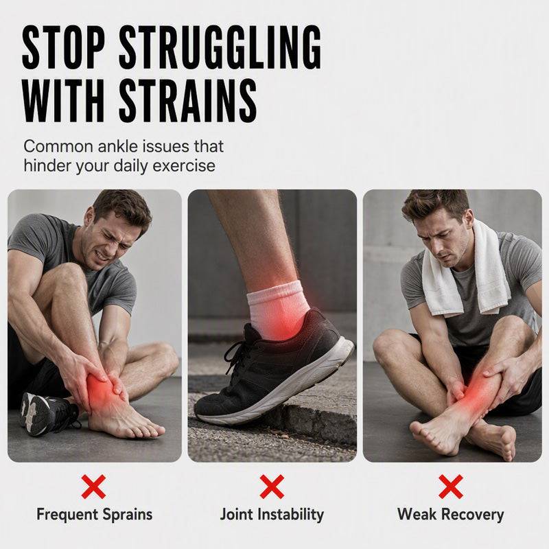 🥳2026 HOT SALE🥳💞50K+ SOLD! ⚡🛡️ 50% OFF! Elastic Adjustable Ankle Support Braces – Dual‑strap compression, breathable nylon fabric. Prevents rolling & sprains – perfect for running, basketball & gym! 🏃‍♂️💪