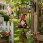 🥳2026 HOT SALE🥳💞50K+ SOLD! 🔔🧙‍♂️ 50% OFF! Gnome Welcome Doorbell Outdoor Decor – Charming gnome figure with clear melodic bell. Durable zinc alloy, weatherproof & easy to hang – a whimsical welcome for every guest! 🏠✨