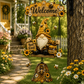 🥳2026 HOT SALE🥳💞50K+ SOLD! 🔔🧙‍♂️ 50% OFF! Gnome Welcome Doorbell Outdoor Decor – Charming gnome figure with clear melodic bell. Durable zinc alloy, weatherproof & easy to hang – a whimsical welcome for every guest! 🏠✨
