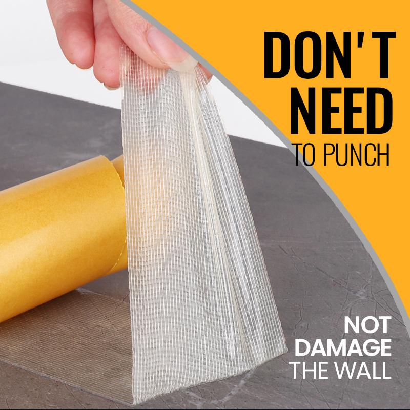 🥳2026 HOT SALE🥳💞50K+ SOLD! ✅✨ 50% OFF! High Adhesive Strength Mesh Double-sided Duct Tape – No drilling, no residue – removes cleanly without damaging walls. Strong grip, heat resistant & invisible fit! 🏠🔧