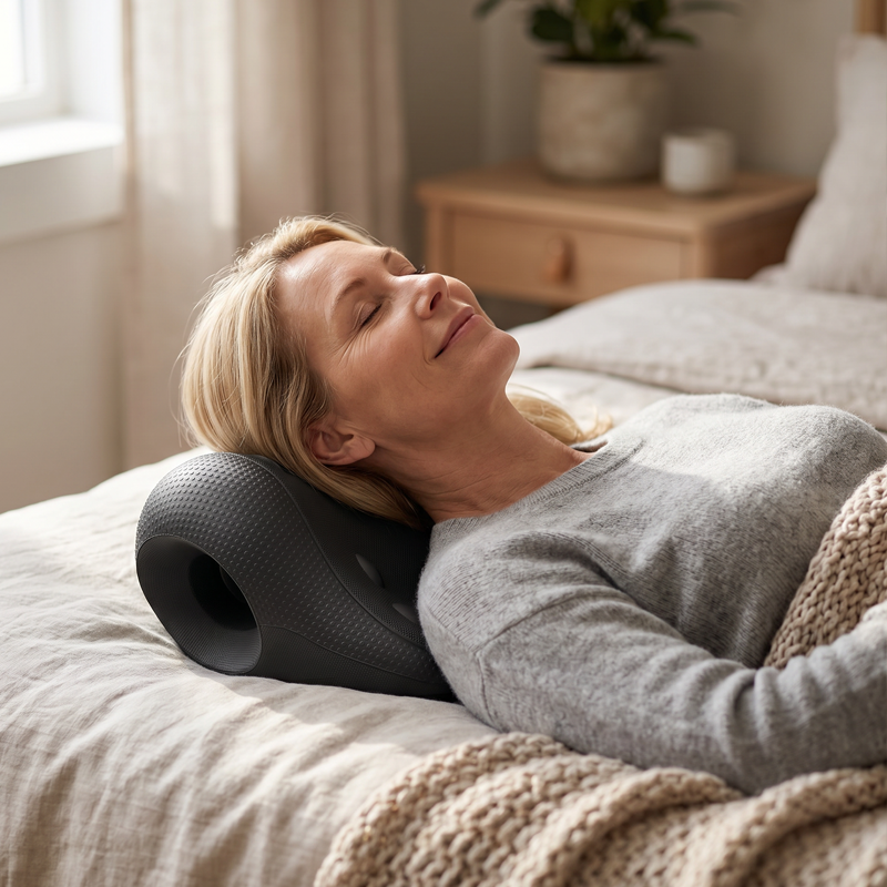🥳2026 HOT SALE🥳💞50K+ SOLD! 💪🧘 50% OFF! U-Shaped Cervical Pillow – Ergonomic gravity traction gently stretches neck & shoulders. Targeted acupressure points release tension – relax deep, correct posture! ✨🛡️