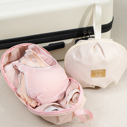 🥳2026 HOT SALE🥳💞50K+ SOLD! 👙✨ 50% OFF! Portable Underwear Storage Bag – spherical dome protects bras, compartmentalized interior & durable polyester. Travel organized! 🧳✅