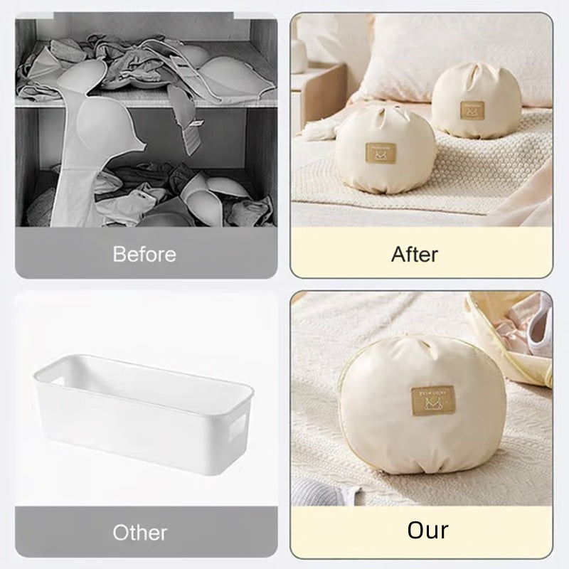 🥳2026 HOT SALE🥳💞50K+ SOLD! 👙✨ 50% OFF! Portable Underwear Storage Bag – spherical dome protects bras, compartmentalized interior & durable polyester. Travel organized! 🧳✅