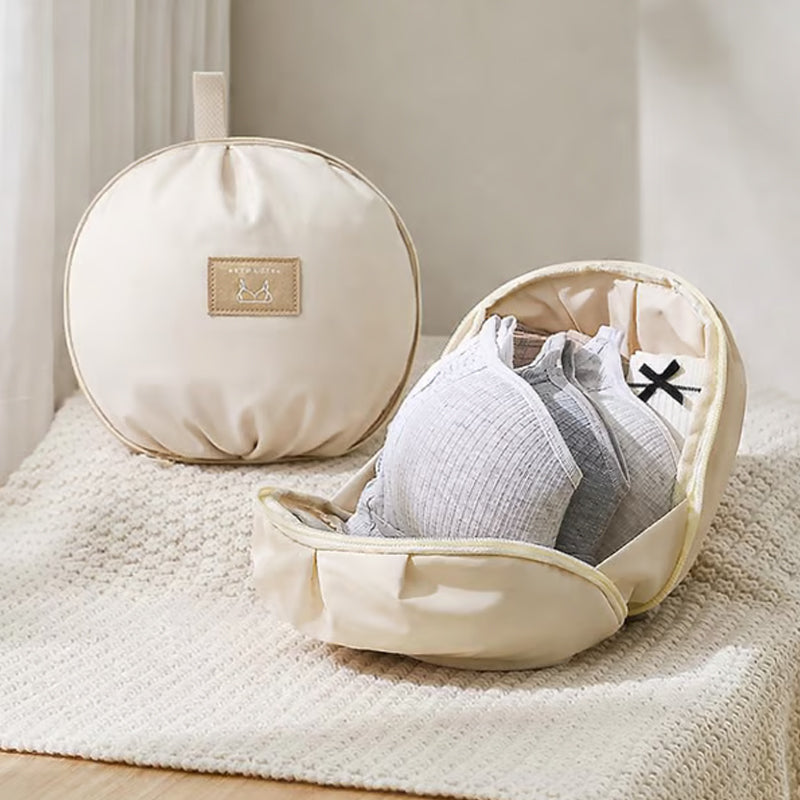 🥳2026 HOT SALE🥳💞50K+ SOLD! 👙✨ 50% OFF! Portable Underwear Storage Bag – spherical dome protects bras, compartmentalized interior & durable polyester. Travel organized! 🧳✅