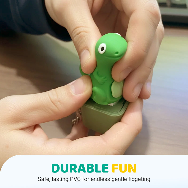 Lizard Stress Relief Fidget Keychain