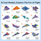 🥳2026 HOT SALE🥳💞50K+ SOLD! ✈️🎨 50% OFF! Creative DIY Paper Airplane Set For Kids – 16 unique designs, pre-scored fold lines make it easy. Premium paper for smooth glides – hours of hands-on fun! 🧒🌟