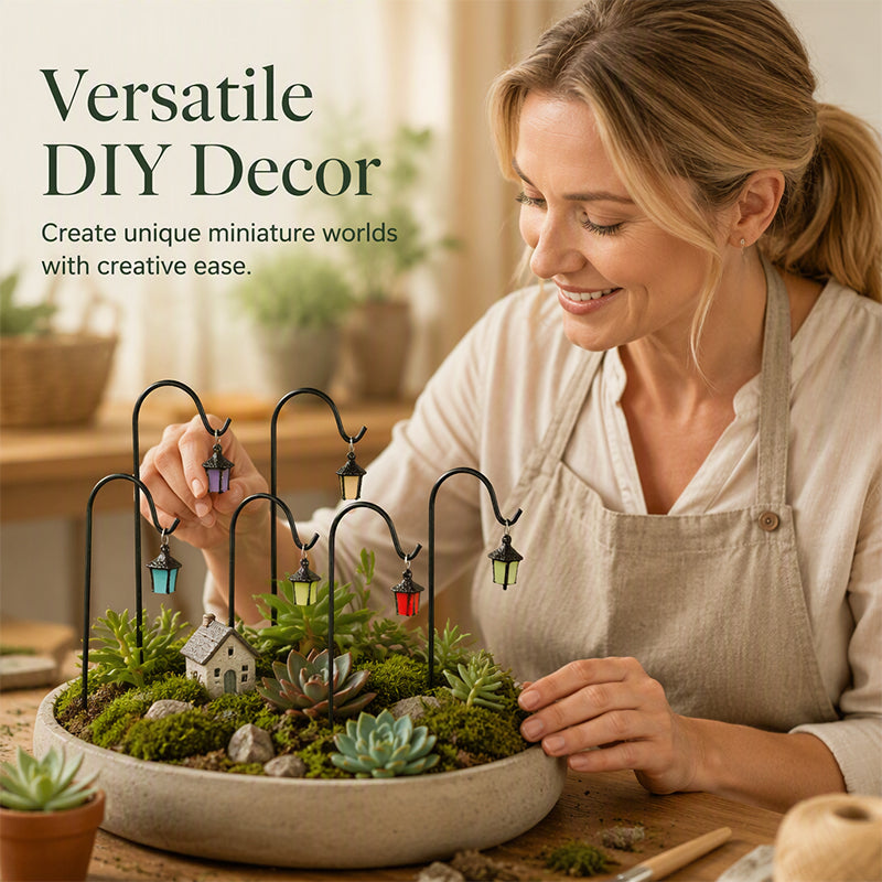 🥳2026 HOT SALE🥳💞50K+ SOLD! 🌙✨ 50% OFF! Glow-in-the-Dark Plant Stakes – 7 vibrant colors, premium resin & sturdy iron hooks. From £6.99/set! Absorb light by day, glow magically at night – perfect for garden & potted plants! 🌿🌈