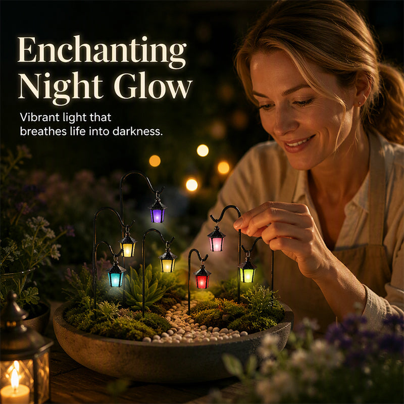 🥳2026 HOT SALE🥳💞50K+ SOLD! 🌙✨ 50% OFF! Glow-in-the-Dark Plant Stakes – 7 vibrant colors, premium resin & sturdy iron hooks. From £6.99/set! Absorb light by day, glow magically at night – perfect for garden & potted plants! 🌿🌈
