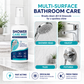🥳2026 HOT SALE🥳💞50K+ SOLD! 🚿✨ 50% OFF! Fast-Acting Shower Limescale Remover Spray – Dissolves stubborn mineral deposits & hard water stains. Restores water flow & shine – just spray & wipe! 🧼💪