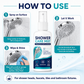 🥳2026 HOT SALE🥳💞50K+ SOLD! 🚿✨ 50% OFF! Fast-Acting Shower Limescale Remover Spray – Dissolves stubborn mineral deposits & hard water stains. Restores water flow & shine – just spray & wipe! 🧼💪