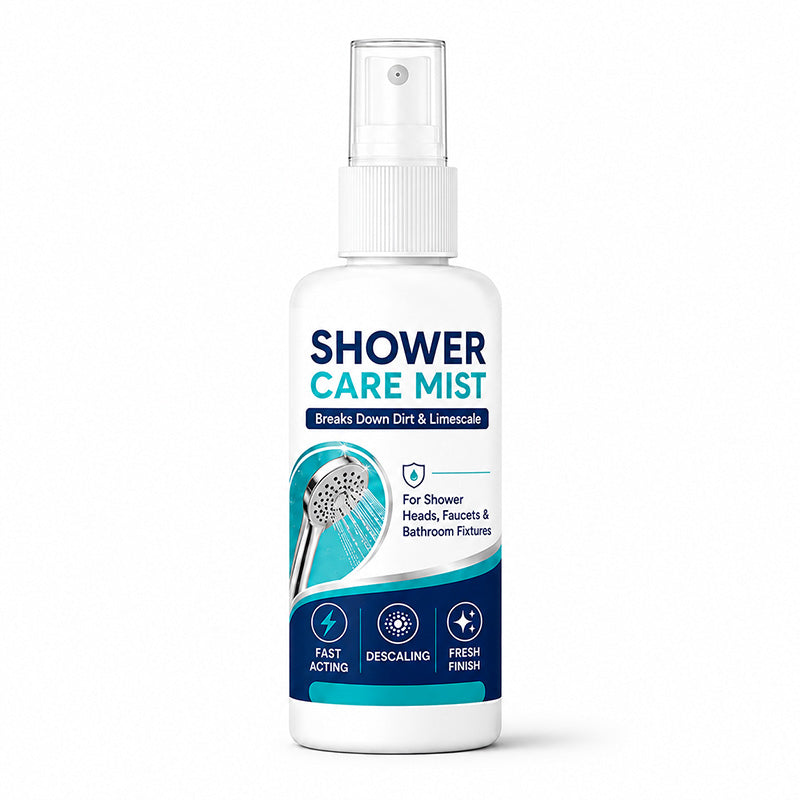 🥳2026 HOT SALE🥳💞50K+ SOLD! 🚿✨ 50% OFF! Fast-Acting Shower Limescale Remover Spray – Dissolves stubborn mineral deposits & hard water stains. Restores water flow & shine – just spray & wipe! 🧼💪