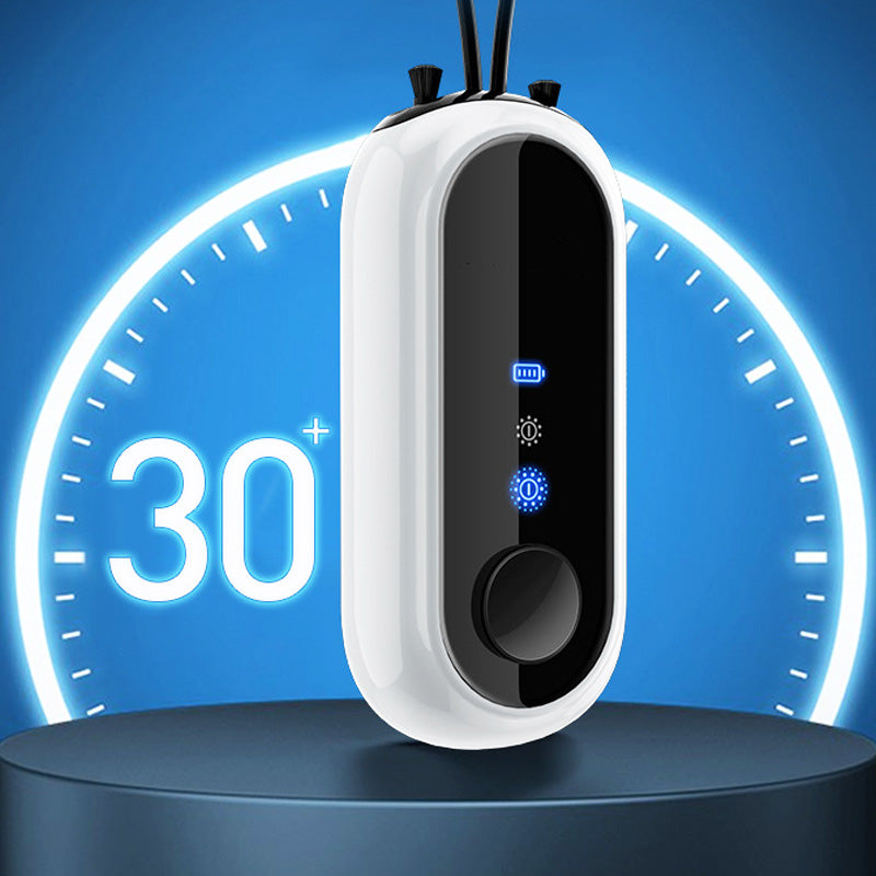 🥳2026 HOT SALE🥳💞50K+ SOLD! 💨✨ 50% OFF! Wearable Air Purifier with Negative Ion Technology – 120 million ions/cm³ removes 99% of dust, smoke & allergens. 30hr battery, silent 5dB – from £12.99 – lowest price! 🔋🛡️