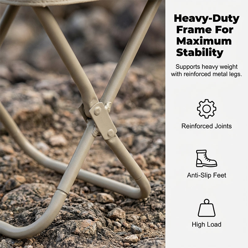 🥳2026 HOT SALE🥳💞50K+ SOLD! 👜🪑 50% OFF! Portable Folding Stool with Handbag Design – Transforms into a chic handbag with shoulder strap. Carbon steel frame, 100kg capacity, double-layer Oxford cloth – instant seating anywhere! 🌟✨