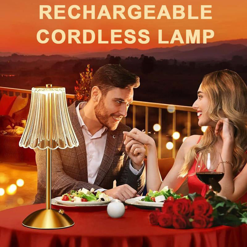 🥳2026 HOT SALE🥳💞50K+ SOLD! ✨🔋 Retro Table Lamp – touch dimming, no cords to trip over. Type-C rechargeable, use anywhere. Eye-friendly light, 3 color modes. Easy living! 🏠💪