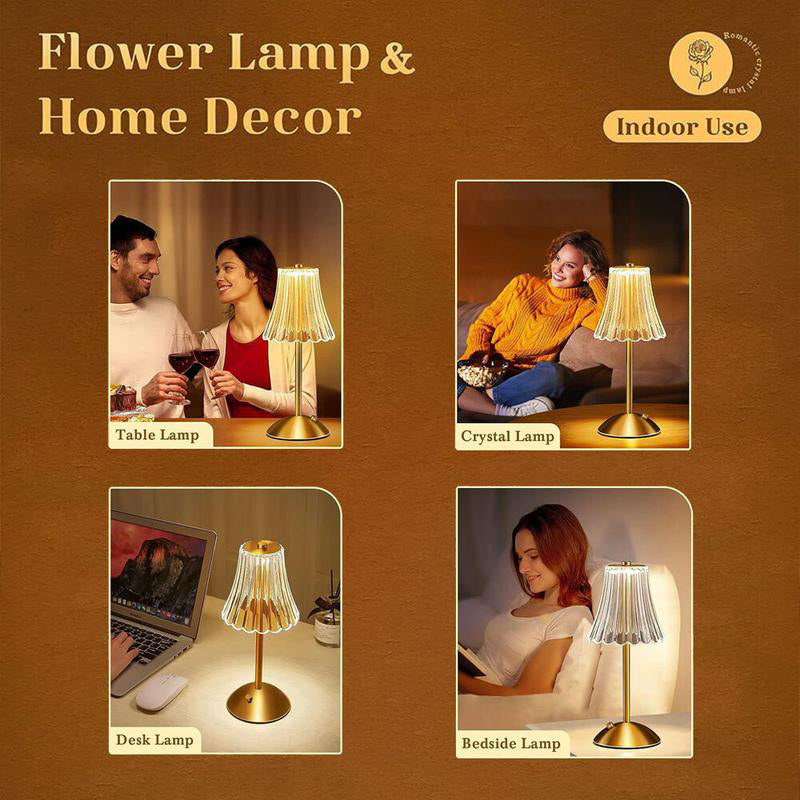 🥳2026 HOT SALE🥳💞50K+ SOLD! ✨🔋 Retro Table Lamp – touch dimming, no cords to trip over. Type-C rechargeable, use anywhere. Eye-friendly light, 3 color modes. Easy living! 🏠💪
