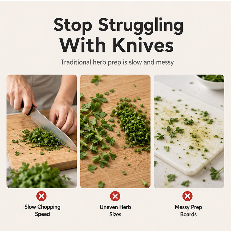 🥳2026 HOT SALE🥳💞50K+ SOLD! ✂️🌿 50% OFF! 5-Blade Herb Scissors – stainless steel, 5 blades cut herbs in one snip. Comfortable grip, fast & convenient kitchen prep! 🛡️✅