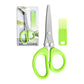 🥳2026 HOT SALE🥳💞50K+ SOLD! ✂️🌿 50% OFF! 5-Blade Herb Scissors – stainless steel, 5 blades cut herbs in one snip. Comfortable grip, fast & convenient kitchen prep! 🛡️✅