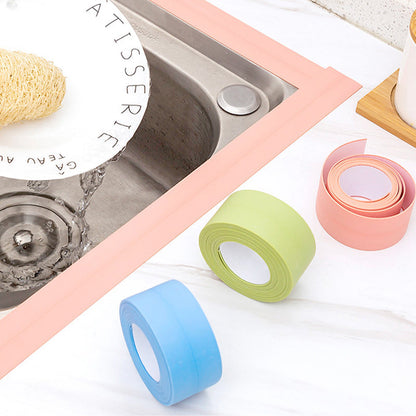 🥳2026 HOT SALE🥳💞50K+ SOLD! 🛁✨ 50% OFF! 3.3m Waterproof Caulk Tape for Kitchen & Bathroom – Self-adhesive, peel & stick – no tools needed! Center crease for perfect 90° corners. From £6.99! 💧🛡️