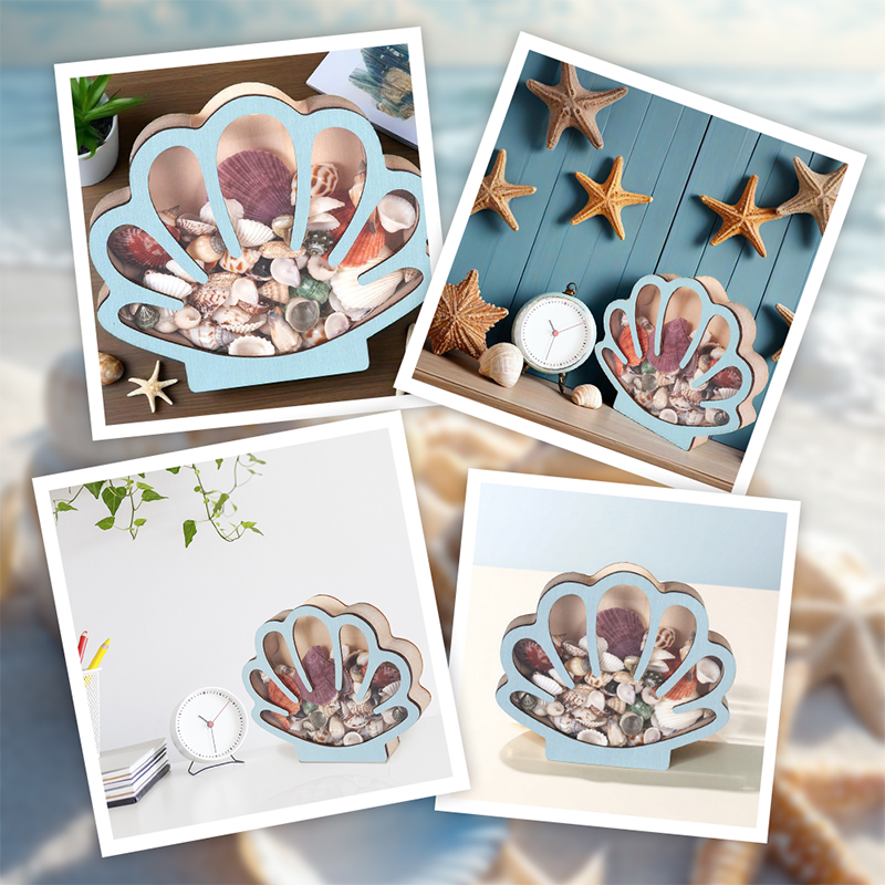 🥳2026 HOT SALE🥳💞50K+ SOLD! 🐚✨ 50% OFF! Seashell Display Case with Acrylic Panel – Ocean-inspired design, wide slot for easy placement. Clear acrylic front protects from dust – perfect for collectors! 🏠💎