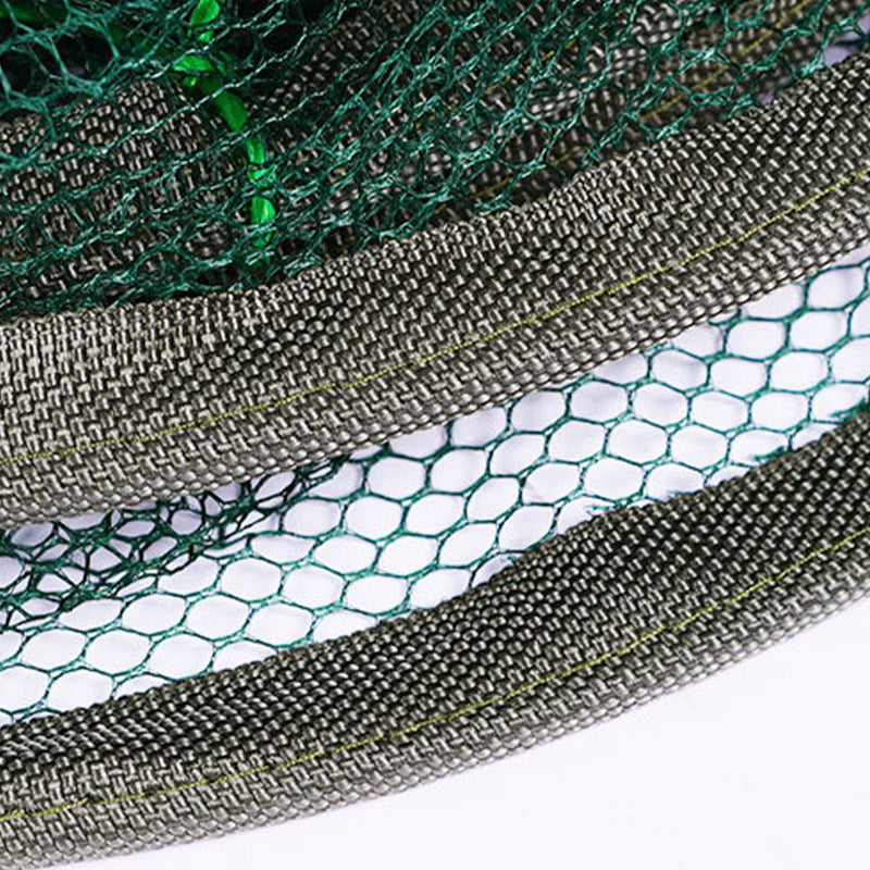🥳2026 HOT SALE🥳💞50K+ SOLD! 🎒🪢 50% OFF! Foldable Round Lift Net – Folds flat for easy transport, opens wide for effective catch. Nylon mesh, rope included – ideal for shrimp & bait collection! Only £8.99 – last day! 🏷️⏰