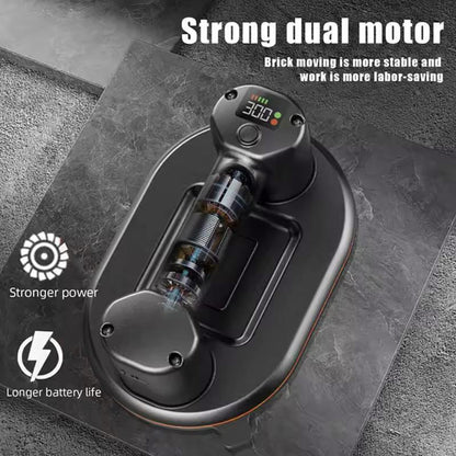 🥳2026 HOT SALE🥳💞50K+ SOLD! 🔧⚡ 50% OFF! Electric Suction Cup Lifter with Digital Display – 300kg capacity, real-time power & battery monitoring. Auto air replenishment – ideal for heavy glass, tiles & smooth surfaces! 📊🛡️