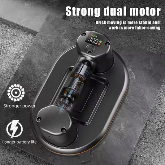 🥳2026 HOT SALE🥳💞50K+ SOLD! 🔧⚡ 50% OFF! Electric Suction Cup Lifter with Digital Display – 300kg capacity, real-time power & battery monitoring. Auto air replenishment – ideal for heavy glass, tiles & smooth surfaces! 📊🛡️
