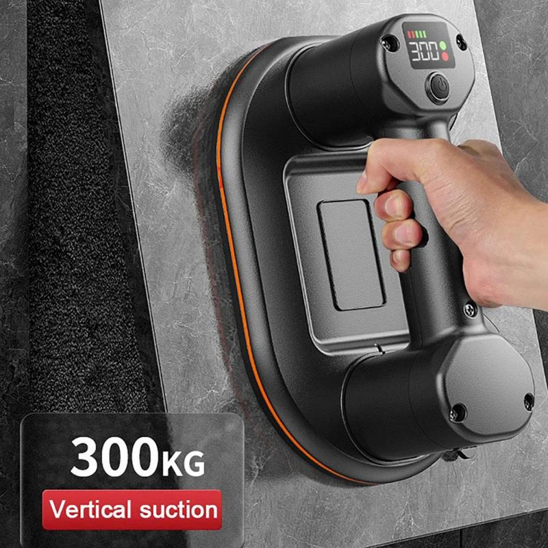 🥳2026 HOT SALE🥳💞50K+ SOLD! 🔧⚡ 50% OFF! Electric Suction Cup Lifter with Digital Display – 300kg capacity, real-time power & battery monitoring. Auto air replenishment – ideal for heavy glass, tiles & smooth surfaces! 📊🛡️