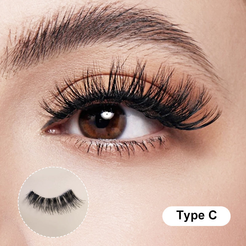 🥳2026 HOT SALE🥳💞50K+ SOLD! 👁️✨ 50% OFF! Natural Reusable Magnetic Eyelashes – No glue needed, magnetic application in seconds. Lightweight & comfortable – instant volume & glamour! 🧲💖