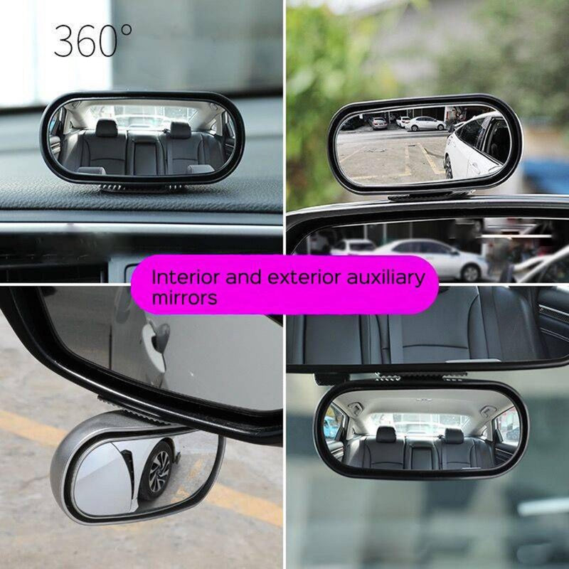 360° HD Rectangular Blind Spot Car Mirror
