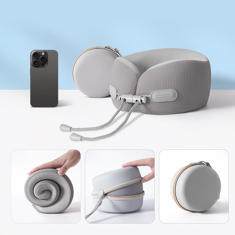 🥳2026 HOT SALE🥳💞50K+ SOLD! 💤✈️ 50% OFF! U-Shaped Travel Neck Pillow – 360° ergonomic support, memory foam, adjustable toggle & compact case. Arrive refreshed, no neck pain! 🛡️💪