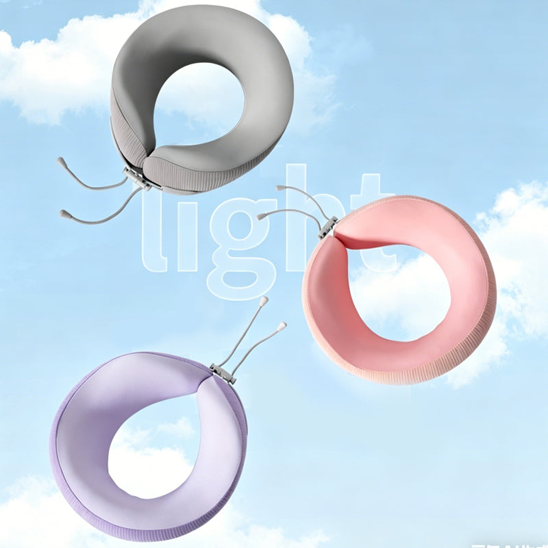 🥳2026 HOT SALE🥳💞50K+ SOLD! 💤✈️ 50% OFF! U-Shaped Travel Neck Pillow – 360° ergonomic support, memory foam, adjustable toggle & compact case. Arrive refreshed, no neck pain! 🛡️💪