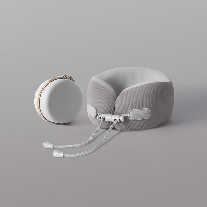 🥳2026 HOT SALE🥳💞50K+ SOLD! 💤✈️ 50% OFF! U-Shaped Travel Neck Pillow – 360° ergonomic support, memory foam, adjustable toggle & compact case. Arrive refreshed, no neck pain! 🛡️💪