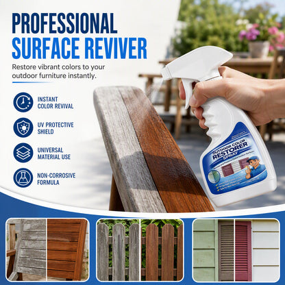 🥳2026 HOT SALE🥳💞50K+ SOLD! ☀️🛡️ 50% OFF! All-Season Wood Restorer – Penetrates deep to restore colour & creates protective shield against UV & moisture. Keep your garden furniture looking new! 🌳💪