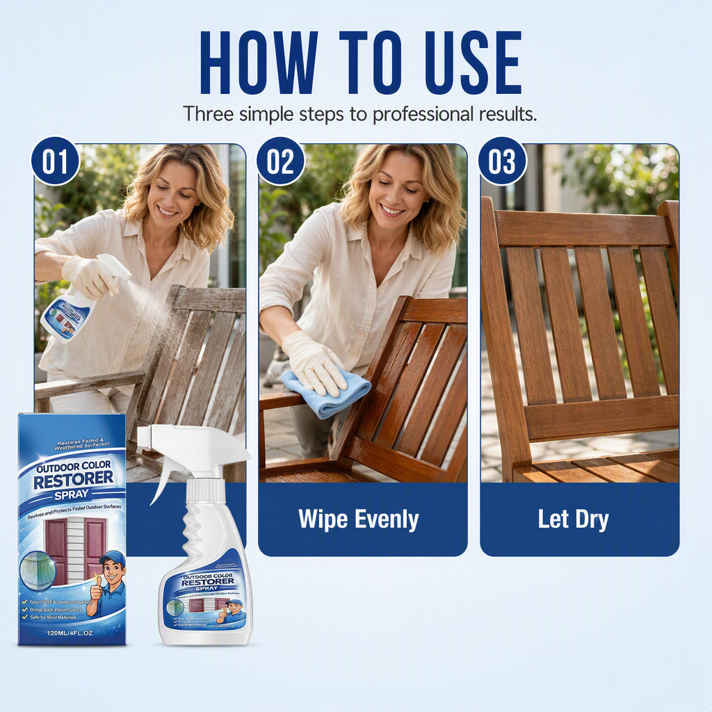 🥳2026 HOT SALE🥳💞50K+ SOLD! ☀️🛡️ 50% OFF! All-Season Wood Restorer – Penetrates deep to restore colour & creates protective shield against UV & moisture. Keep your garden furniture looking new! 🌳💪