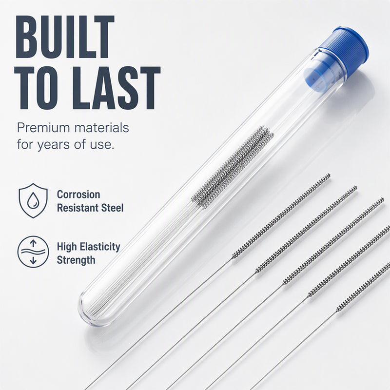 🥳2026 HOT SALE🥳💞50K+ SOLD! 🛡️💪 50% OFF! Nozzle Cleaning Needle Set – High-grade stainless steel, anti-slip handles. Ultra-thin needles penetrate deep to remove stubborn debris – extend nozzle life! 🏠✅