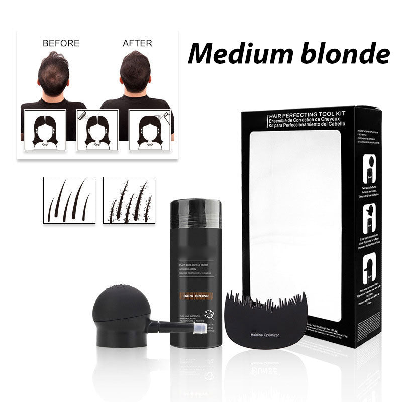 🥳2026 HOT SALE🥳💞50K+ SOLD! 🧔✨ 50% OFF! Hair Building Fibers Set – Instantly covers thinning areas & bald spots. Natural-looking results, easy to apply & wash out with shampoo! 🛁✅