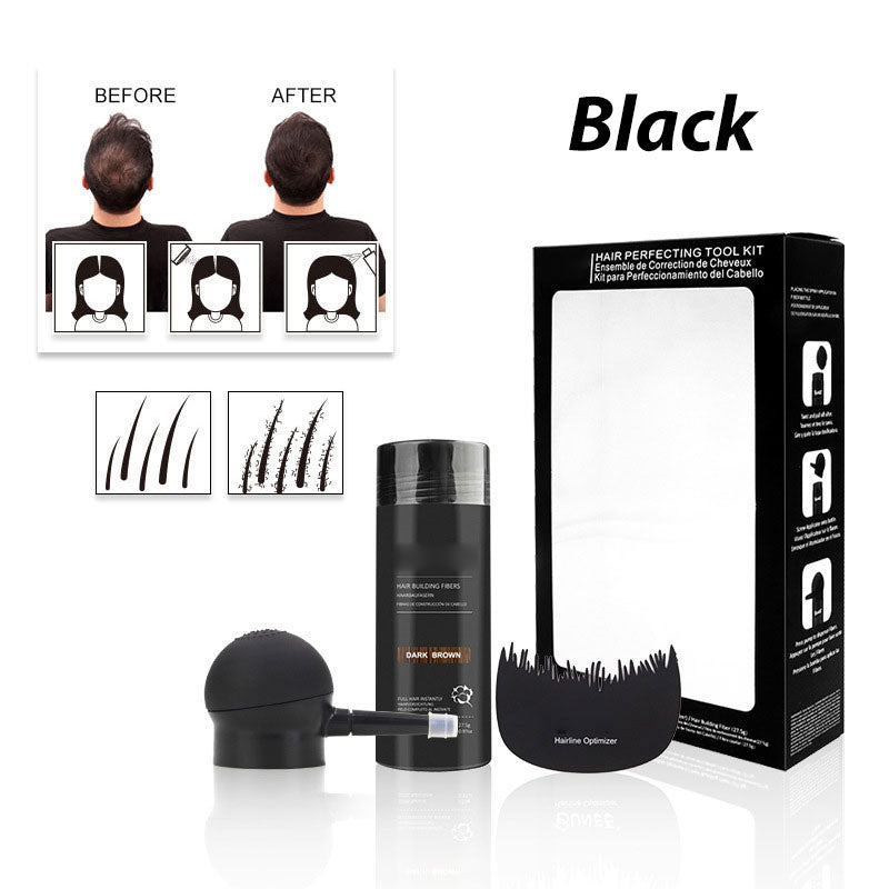 🥳2026 HOT SALE🥳💞50K+ SOLD! 🧔✨ 50% OFF! Hair Building Fibers Set – Instantly covers thinning areas & bald spots. Natural-looking results, easy to apply & wash out with shampoo! 🛁✅