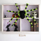 🥳2026 HOT SALE🥳💞50K+ SOLD! 🕷️🎃 50% OFF! Oversized Halloween Spider – 75cm giant leg span, realistic furry body & glowing red eyes. Perfect for porches, gardens & haunted house themes – instant spooky centrepiece! 👻✨