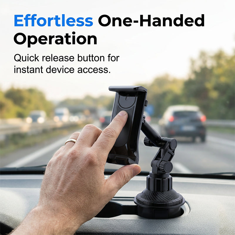 🥳2026 HOT SALE🥳💞50K+ SOLD! 🚗📱 50% OFF! Stable Cup Holder Car Phone Mount – Vibration‑free, 360° adjustable angle & secure expanding base. Keeps your phone steady on any terrain – no more blocked views! 🛡️✨