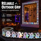 🥳2026 HOT SALE🥳💞50K+ SOLD! 🌙✨ 50% OFF! Holographic Ghost Border Sticker – Dazzling laser effect, playful ghost silhouettes. 5m roll – enough for doors, bulletin boards & party backdrops! 🎉👻