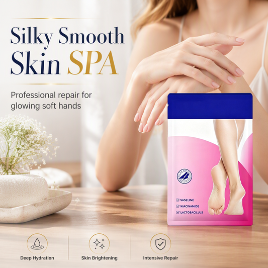 🥳2026 HOT SALE🥳💞100K+ SOLD! 🦶✨ 50% OFF! Foot Mask – Deep hydration & repair for cracked feet. Vaseline + Niacinamide formula – baby‑soft skin in one treatment! From £4 – lowest price online! Buy more, get more free! 🎁💕