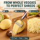 🥳2026 HOT SALE🥳💞50K+ SOLD! 🥕🔪 50% OFF! 2-in-1 Stainless Steel Peeler & Julienne Slicer – One tool, two blades – peel & julienne in seconds! Sharp rust‑proof blades, ergonomic grip – saves drawer space & prep time! 🍽️✨