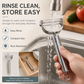 🥳2026 HOT SALE🥳💞50K+ SOLD! 🥕🔪 50% OFF! 2-in-1 Stainless Steel Peeler & Julienne Slicer – One tool, two blades – peel & julienne in seconds! Sharp rust‑proof blades, ergonomic grip – saves drawer space & prep time! 🍽️✨