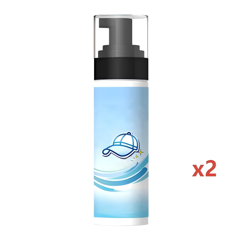 🥳2026 HOT SALE🥳💞50K+ SOLD! 🧢✨ 50% OFF! Effective Stain Remover Spray for Hats – Waterless foam lifts sweat & dirt instantly. Gentle on fabrics – no fading, no warping. A must-have for cap lovers! 👒💪