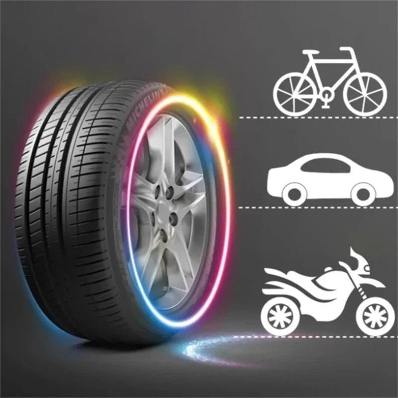 🥳2026 HOT SALE🥳💞50K+ SOLD! 🚗✨ 50% OFF! LED Tyre Lights – Weatherproof, motion‑activated & long battery life. Turns heads & keeps you safe at night – fits cars, bikes & motorcycles! ⚡🛡️